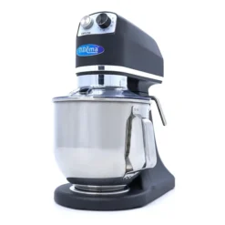 Batteur Mélangeur - 7 L - 2 kg de Pâte - Noir Mat - Maxima