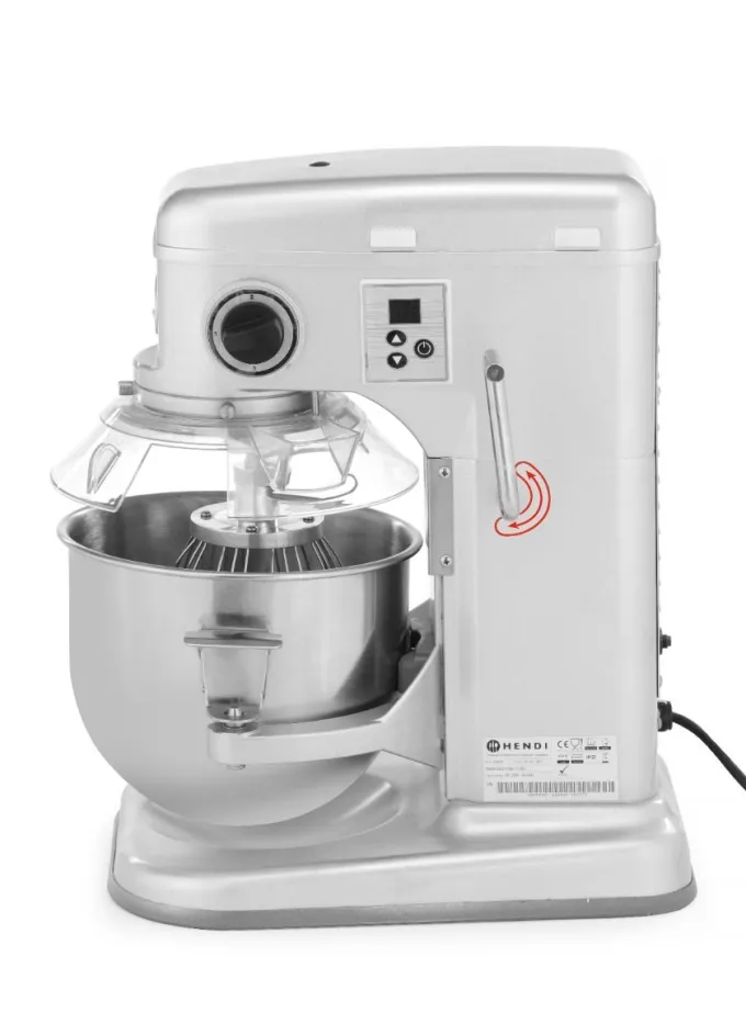 Batteur Mélangeur Planétaire Kitchen Line - 7 Litres - 3 Vitesses - Hendi
