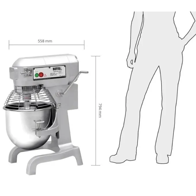 Batteur Planétaire Professionnel 20 Litres - Buffalo