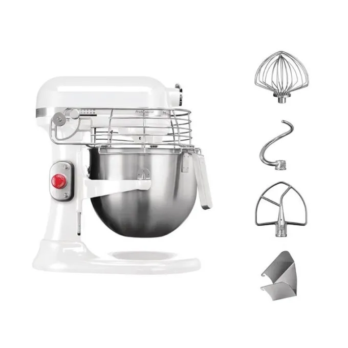 Batteur Professionnel Blanc 6.9 L - KitchenAid