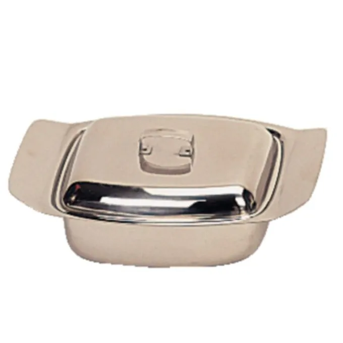 Beurrier avec couvercle - 185 x 115 mm
