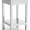 Billot de Boucher en Polyéthylène Rouge et Inox Modèle Advanced - Fricosmos