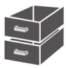 Bloc Tiroir 1/2 pour Table Réfrigérée - Combisteel