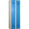 Bloc 2 Vestiaires Soudés Industrie Propre - L 600 mm