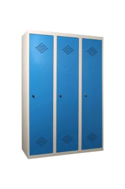 Bloc 3 Vestiaires Soudés Insdustrie Sale - L 1200 mm