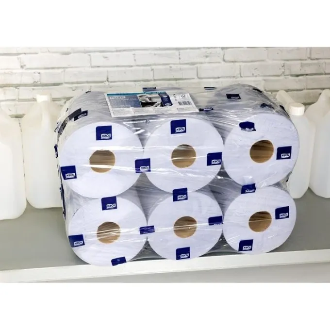 Bobines de Papier d'Essuyage pour Distributeur à Dévidage Central - Lot de 6 - Tork - CL129