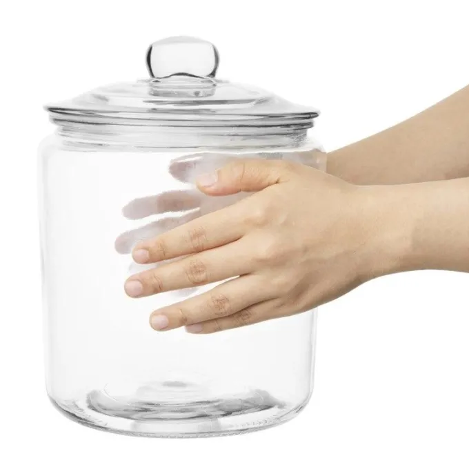 Bocal à Biscuits en Verre 3,8 L - Olympia