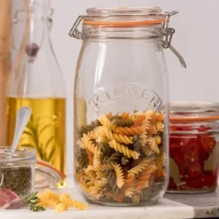 Bocal en Verre pour Conserves avec Clip - 1.5L - Kilner