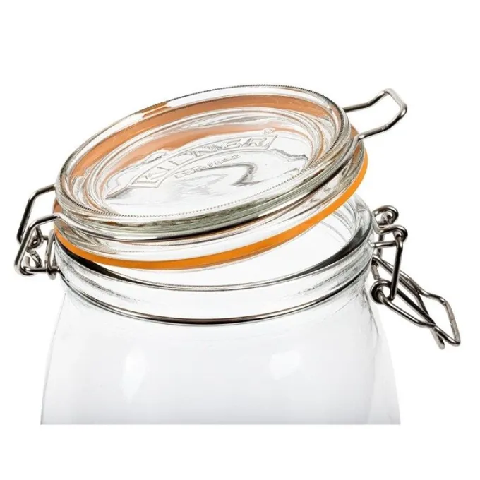 Bocal pour conserves en verre avec clip - Kilner 3 L