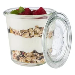 Bocaux en Verre avec Couvercle Weck 290 mL - Lot de 6 - APS