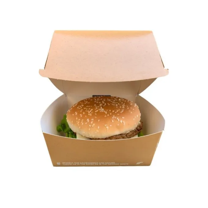 Boite Bio à Hamburger - Lot de 400 - SDG
