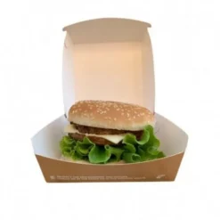 Boite Bio à Hamburger 12x12cm - Lot de 800 - SDG