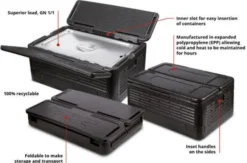 Boite de stockage et conservation pliable polypropylène - Pujadas