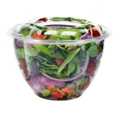 Bol Boule Transparent en PLA 1400 ml - Lot de 50 - SDG