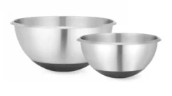 Bol à mélanger avec base en silicone, 3L, 265x(H)125mm - Hendi