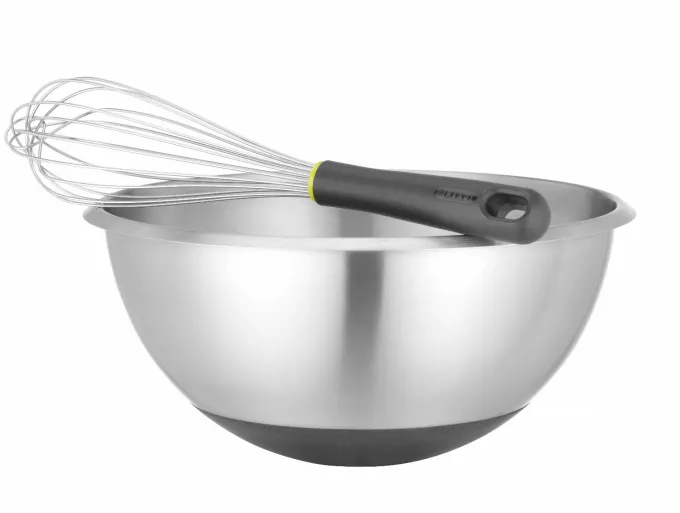 Bol à mélanger avec base en silicone, 3L, 265x(H)125mm - Hendi