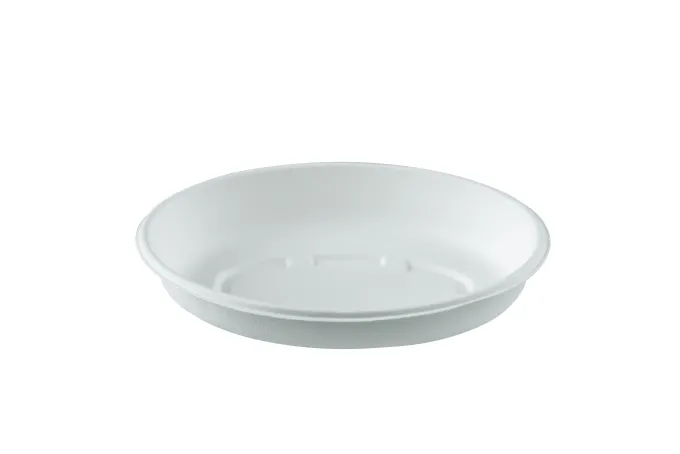 Bol ovale blanc en canne à sucre 500 ml - 300 unités - Betik