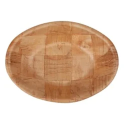 Bol ovale en bois grand