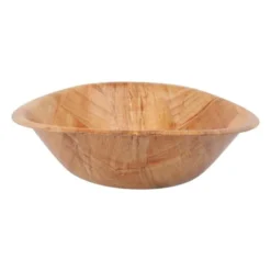 Bol ovale en bois grand