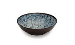 Bol Rond Mélaminé Motifs Bleus Ø 17 cm - Pujadas