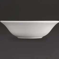 Bols à céréales en porcelaine blanche 153 mm Athena - Vendus par 12