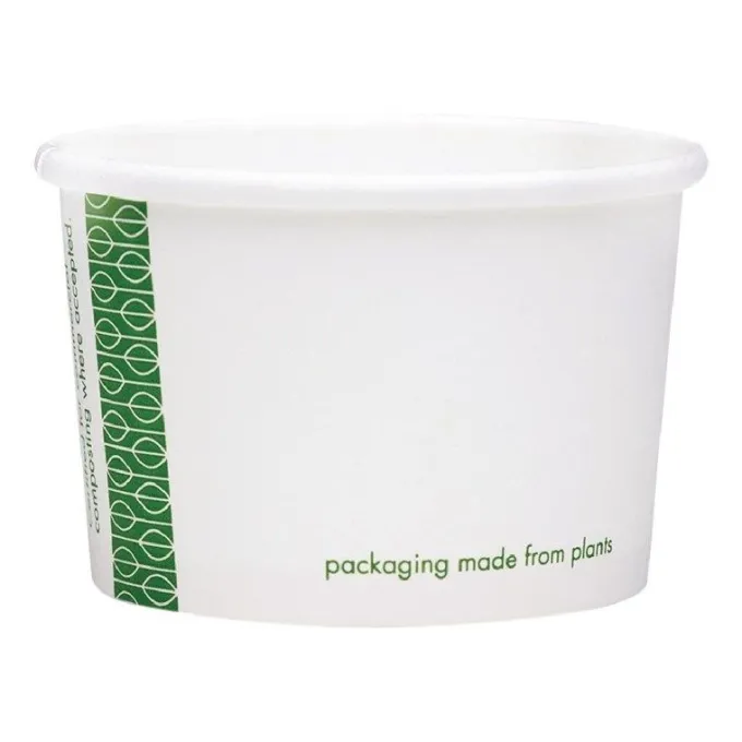 Bol à Soupe ou Glace Compostable 110 ml Série 90 - Vegware Lot de 1000