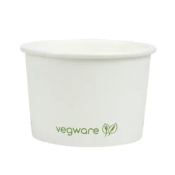 Bol à Soupe ou Glace Compostable 110 ml Série 90 - Vegware Lot de 1000