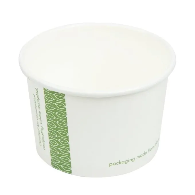 Bol à Soupe ou Glace Compostable 110 ml Série 90 - Vegware Lot de 1000