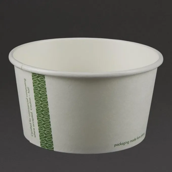 Bol à Soupe ou Glace Compostable 110 ml Série 90 - Vegware Lot de 1000