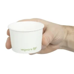 Bol à Soupe ou Glace Compostable 110 ml Série 90 - Vegware Lot de 1000