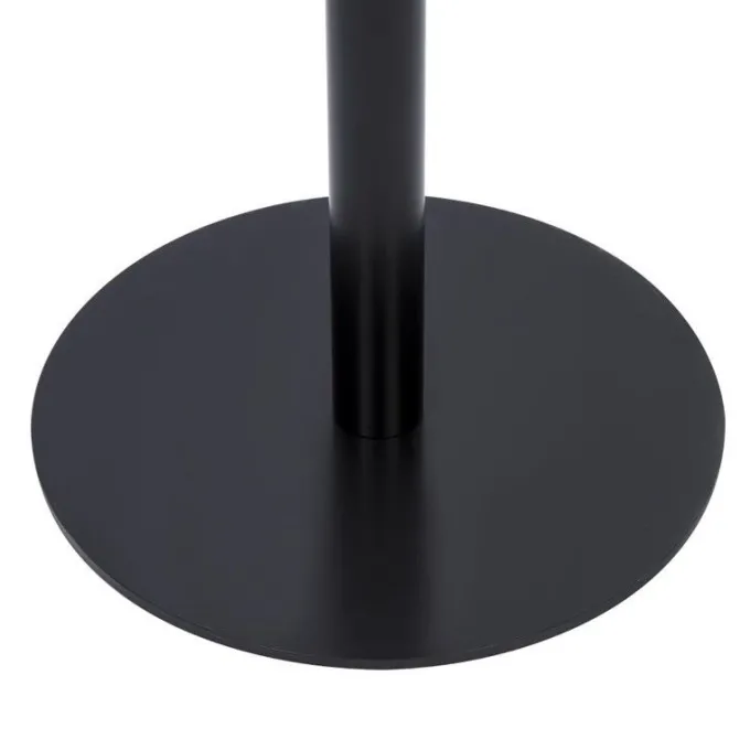 Borne d'Hygiène Noire avec Support - Rubbermaid