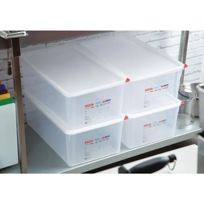 Boîte alimentaire 27,5 L GN 1/1 - Lot de 4 pièces - Araven