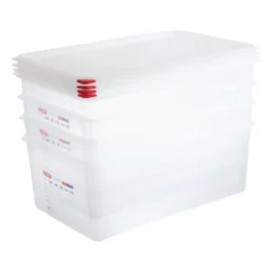 Boîte alimentaire 27,5 L GN 1/1 - Lot de 4 pièces - Araven