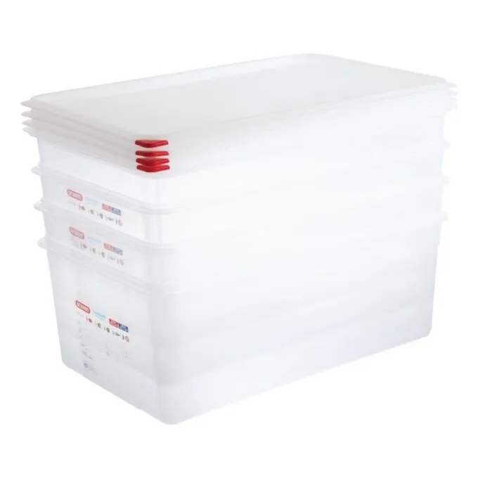 Boîte alimentaire 27,5 L GN 1/1 - Lot de 4 pièces - Araven