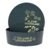 Boîte Carton Ronde Empilable Plaisir Gourmand Ø26 Lot de 20 - Créapak