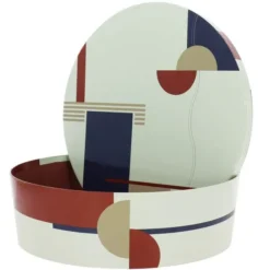 Boîte Carton Ronde Empilable Terracotta Ø26 Lot de 20 - Créapak