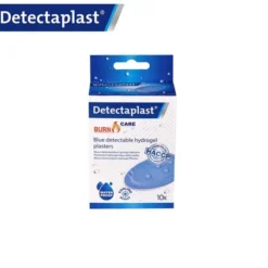 Boîte de 10 Pansements Brûlures Hydrogel 43 x 68 mm - Detectaplast
