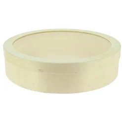 Boîte à Fromage Ronde Bosco Ø33 cm Lot de 12 - Créapak