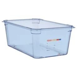 Boîte hermétique bleu en ABS sans BPA - Araven GN 1/1