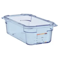 Boîte Hermétique en ABS Bleue sans BPA GN 1/4 - Araven