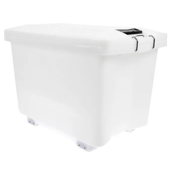 Boîte à Ingrédients avec Clips de Couleurs et Roulettes 70 L - Araven