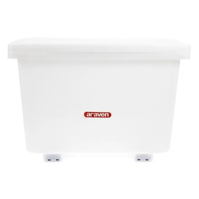 Boîte à Ingrédients avec Clips de Couleurs et Roulettes 70 L - Araven