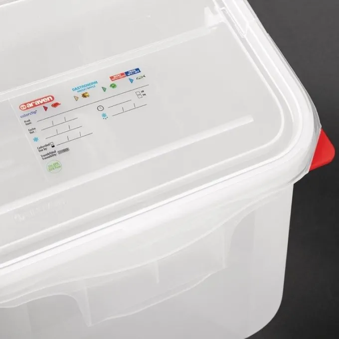 Boîte à Ingrédients Transparente - 50 L - Araven