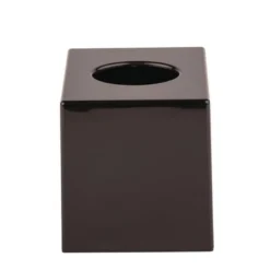 Boîte à Mouchoirs Carrée Noire - Bolero