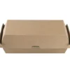 Boîte panini en carton à micro-cannelure 25 x 14 x 7,8 cm - 200 unités - Betik
