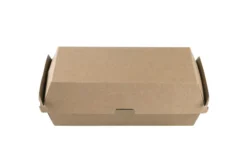 Boîte panini en carton à micro-cannelure 25 x 14 x 7,8 cm - 200 unités - Betik