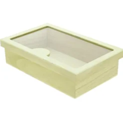 Boîte Rectangle Plexi Bosco 32X20 Lot de 12 - Créapak