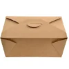 Boîte repas americaine en carton kraft 2880 ml - 200 unités - Betik