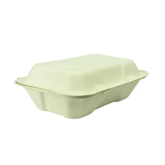 Boîte Repas en Bagasse Compostable - Lot de 200 - Vegware