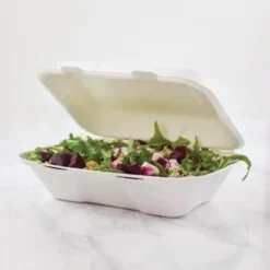 Boîte Repas en Bagasse Compostable - Lot de 200 - Vegware